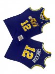 NBA 12 Stockton Utah Jazz M&N Maillot Violet